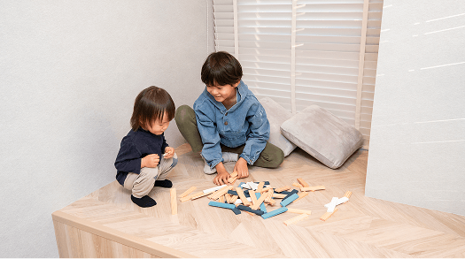 キッズスペース完備で安心できる環境づくり